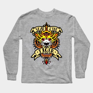 Year of the Tiger Tattoo Shirt Long Sleeve T-Shirt